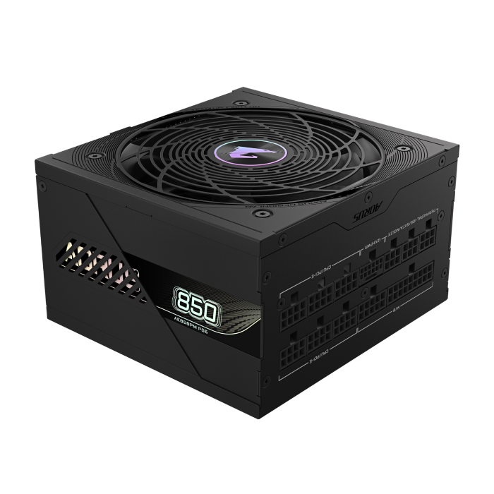 پاور 850 وات گیگابایت مدل AORUS ELITE P850W 80+ Platinum Modular PCIe 5.0 (rev. 1.0)